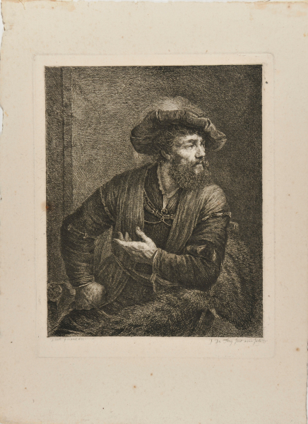 MAN WITH A FEATHERED HAT