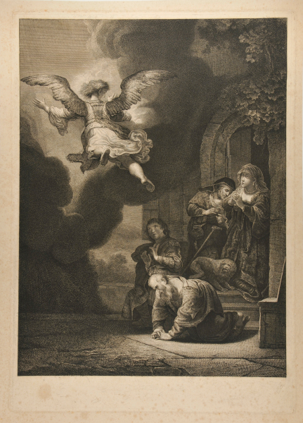 THE ANGEL DISAPPEARING BEFORE THE EYES OF TOBIT AND HIS FAMILY