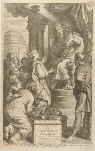 COMMENTARY ON THE PROVERBS OF SOLOMON