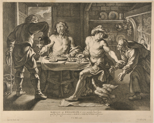 JUPITER AND MERCURY WITH PHILEMON AND BAUCIS
