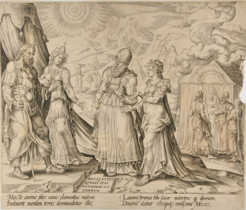 BLESSED ARE THE MEEK: MIRIAM AND AARON DISPUTING WITH MOSES ABOUT HIS ETHIOPIAN WIFE