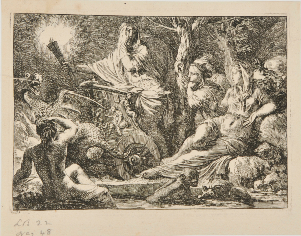 CERES SEARCHING FOR HER DAUGHTER PROSERPINE