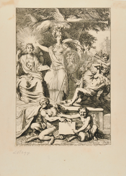 MINERVA DEFENDING PAINTING AGAINST ENVY AND IGNORANCE