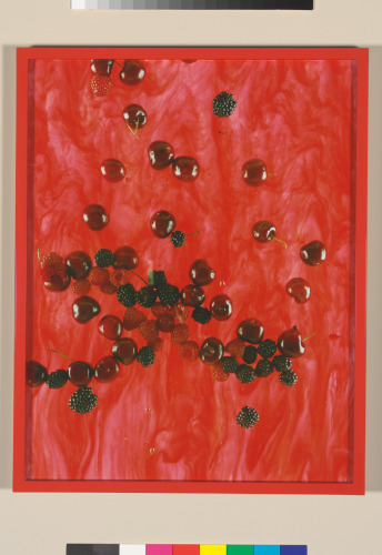 CHERRIES, RASPBERRIES, BLACKBERRIES (MARBLED)