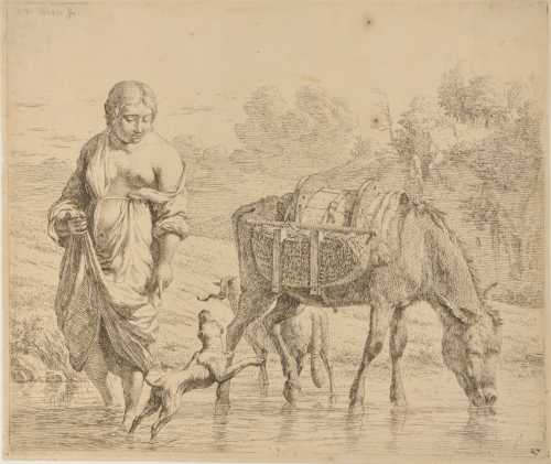 THE PEASANT WOMAN IN THE WATER