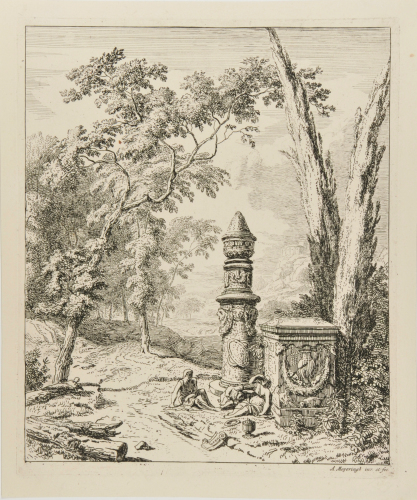 SARCOPHAGUS BY THE TWO CEDARS