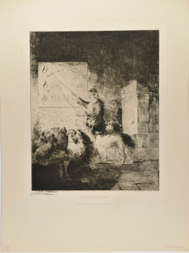 LA LEÇON DE SOLFÈGE