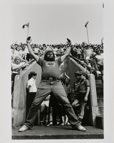 WILD BILL HAGEY, ORIOLE GAME AT MEMORIAL STADIUM, BALTIMORE.