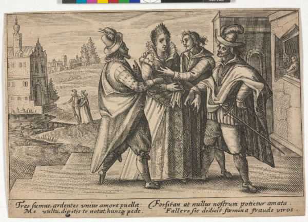 LADY WITH THREE LOVERS