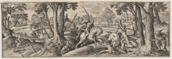THE WILD BOAR HUNT