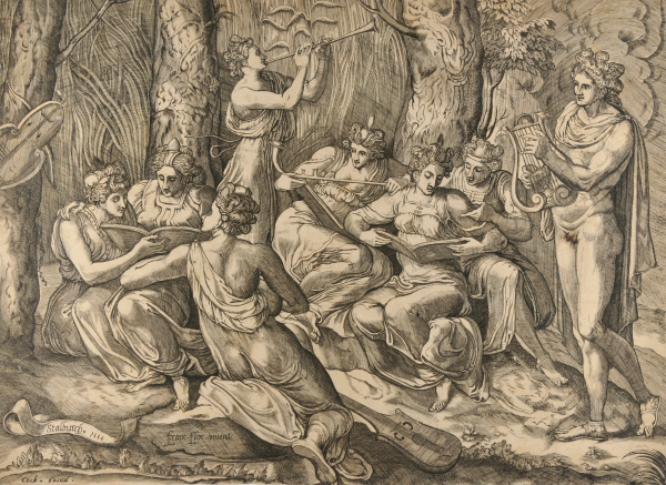 APOLLO AND THE MUSES