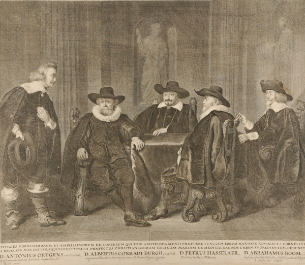 THE FOUR BURGOMASTERS OF AMSTERDAM