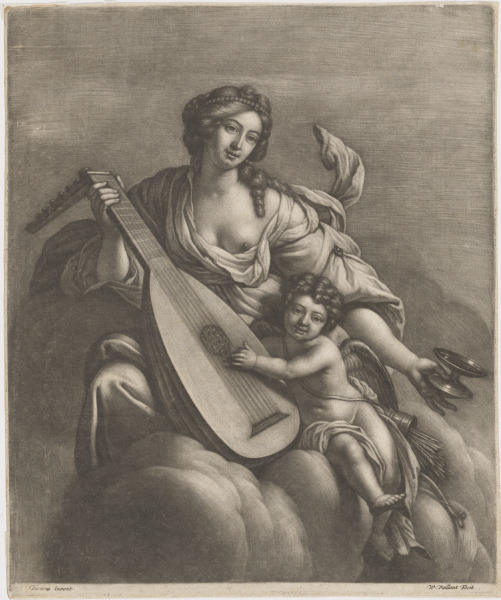 HEBE AND CUPID AMONG THE CLOUDS