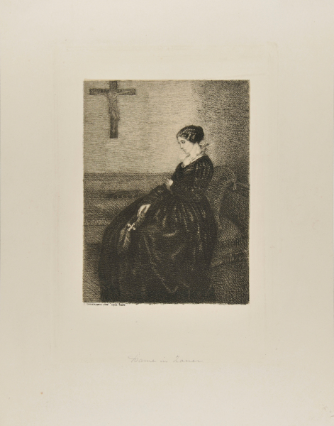 WOMAN IN MOURNING