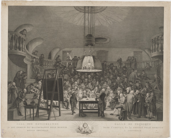 PHYSICS SALON OF THE FELIX MERITIS SOCIETY IN AMSTERDAM