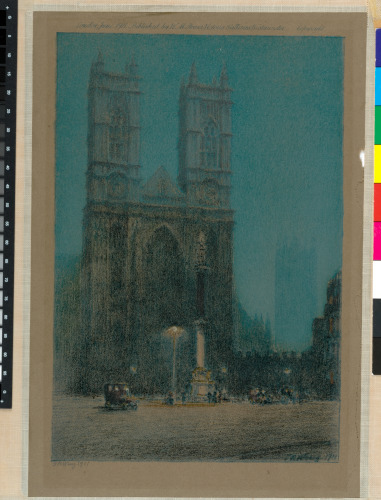 WESTMINSTER ABBEY AT TWILIGHT