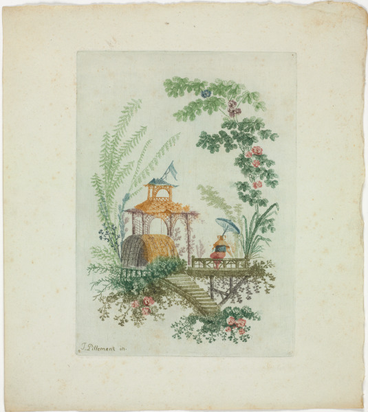 PLATE FROM THE SERIES "NEW SUITE OF NOTEBOOKS OF CHINESE DESIGNS FOR THE USE OF DESIGNERS AND PAINTERS"