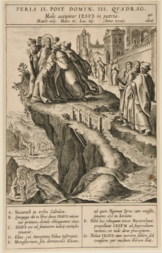 Feria II post domin III qvadrag male accipitur iesvs in patria