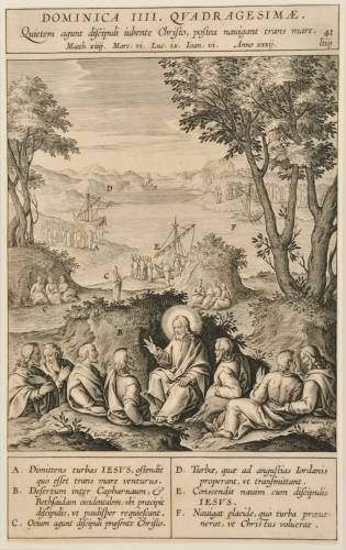 CHRIST RESTING AMONG HIS DISCIPLES