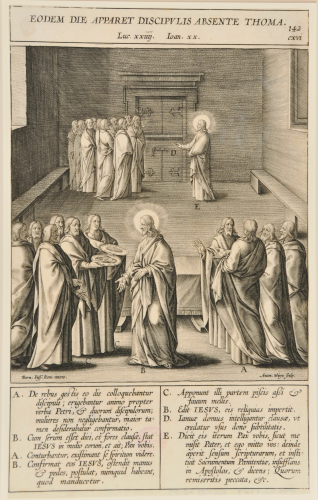 CHRIST APPEARING TO THE APOSTLES