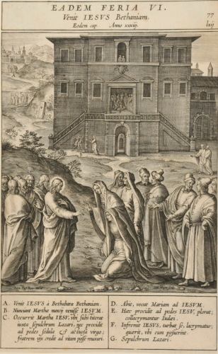 THE ARRIVAL OF CHRIST IN BETHANY
