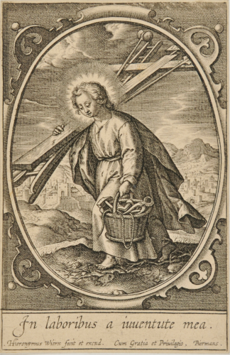 THE INFANT BEARING THE INSTRUMENTS OF THE PASSION