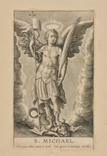SAINT MICHAEL TRIUMPHING OVER THE DRAGON