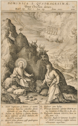 THE FIRST TEMPTATION IN THE WILDERNESS