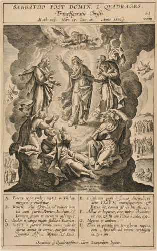 THE TRANSFIGURATION OF CHRIST