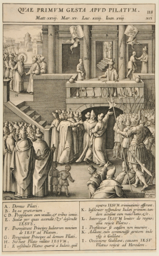 CHRIST BEFORE PILATE