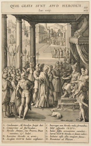 CHRIST BEFORE HEROD