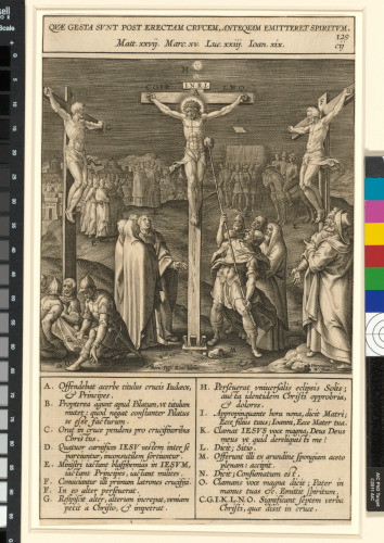 CHRIST ON THE CROSS BETWEEN THE TWO THIEVES