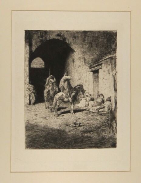 PALACE GUARD AT TETUAN