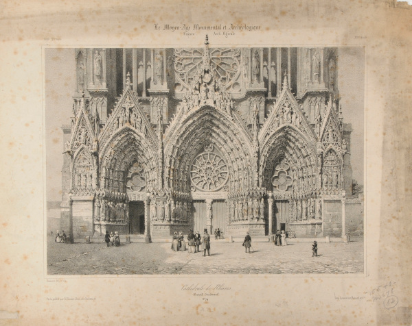 REIMS CATHEDRAL, WEST PORTAL
