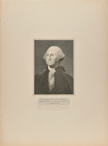 GEORGE WASHINGTON, FIRST PRESIDENT OF THE UNITED STATES OF AMERICA