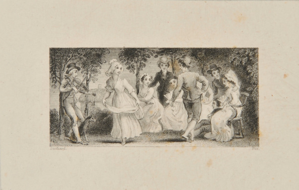 YOUNG MEN AND GIRLS DANCING