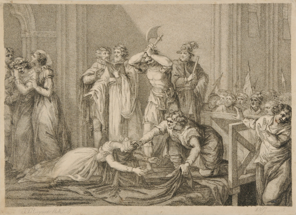 THE BEHEADING OF LADY JANE GREY