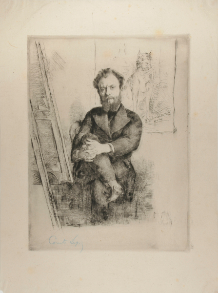 COMTE LEPIC (LARGE PLATE)