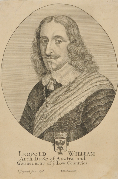 LEOPOLD WILLIAM, ARCH DUKE OF AUSTRIA AND GOVERNOR OF THE LOW COUNTRIES