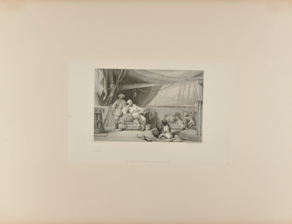 THE DECK OF THE AVENGER