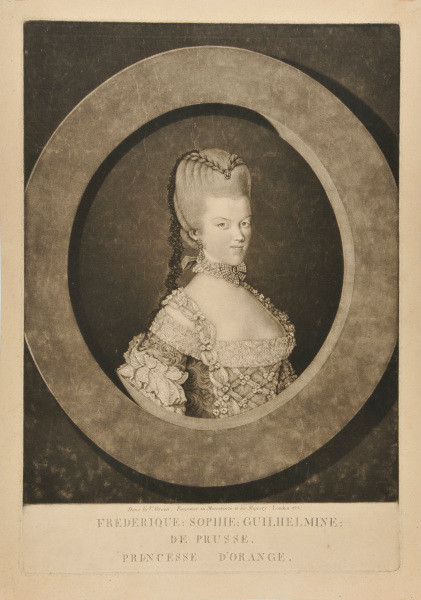 FREDERIQUE SOPHIE GUILHELMINE, DE PRUSSE PRINCESSE D'ORANGE