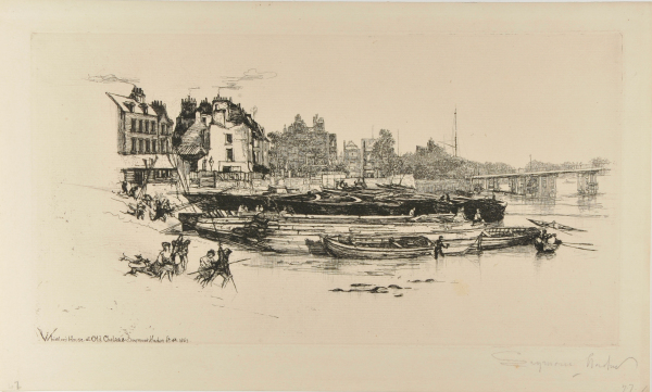 WHISTLER'S HOUSE, OLD CHELSEA