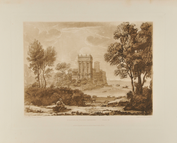 BEAUTIES OF CLAUDE LORRAINE PLATE 16