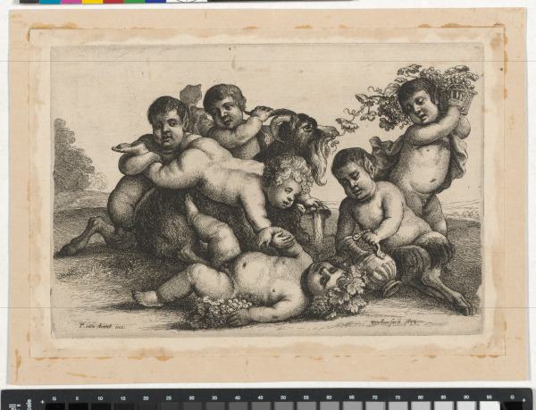 THREE BOYS, TWO SATYRS AND A GOAT