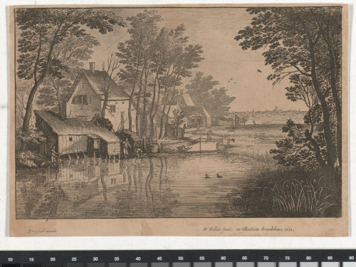 LANDSCAPE WITH AN ANGLER