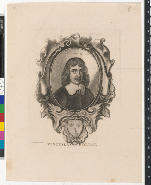 WENCESLAUS HOLLAR SELF-PORTRAIT AGED 40