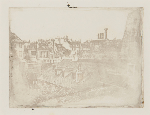 VIEW TAKEN FROM THE ROOF OF THE ARTIST'S HOUSE, 17 RUE DE CHERCHE-MIDI