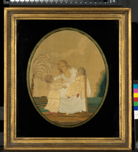 SEATED MOTHER WITH CHILDREN, POSSIBLY "CHARITY"