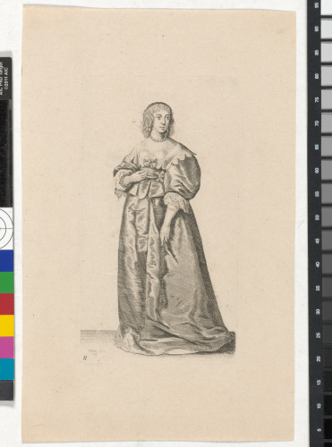 LADY WITH PEARL BRACELETS