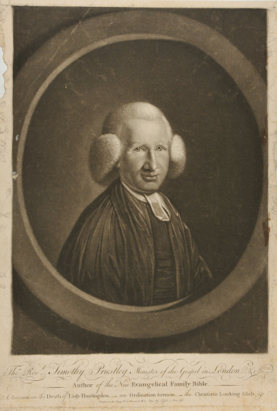 THE REV. TIMOTHY PRIESTLEY